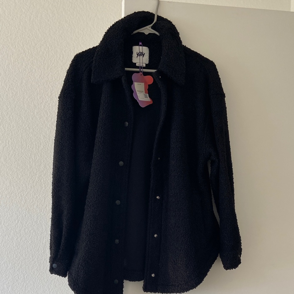 YITTY Black Teddy Jacket